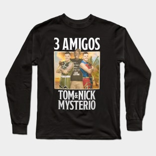 R-Truth Tom & Nick Mysterio The 3 Amigos Long Sleeve T-Shirt